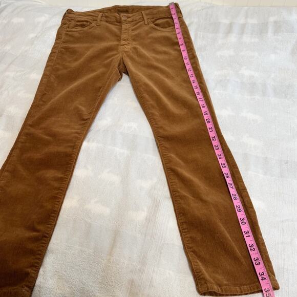 Mother Denim The Looker Crop Pant in Caramel Size 28 - Picture 6 of 14